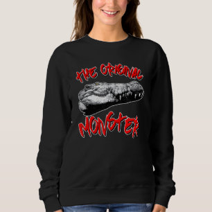 Krokodil-Alligator Sweatshirt