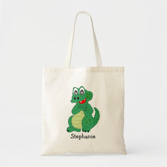 Krokodil Design Tragetasche (Vorne)