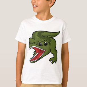 Krokodil-Entwurf T-Shirt