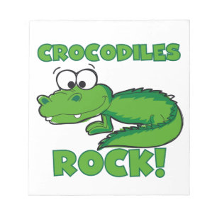 Krokodil-Felsen Notizblock