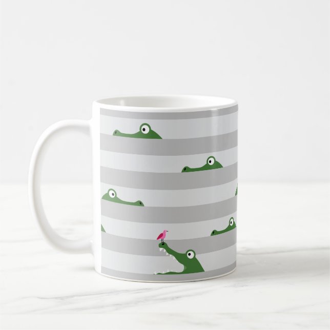 Krokodil Kaffeetasse (Links)