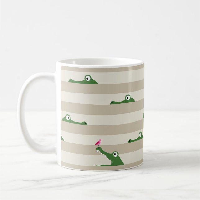 Krokodil Kaffeetasse (Links)