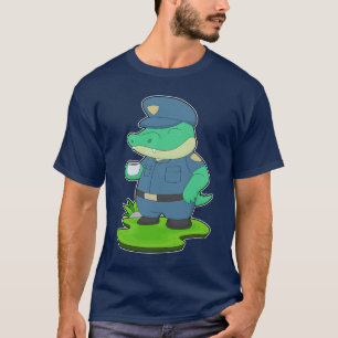 Krokodil Kaffeetasse T-Shirt
