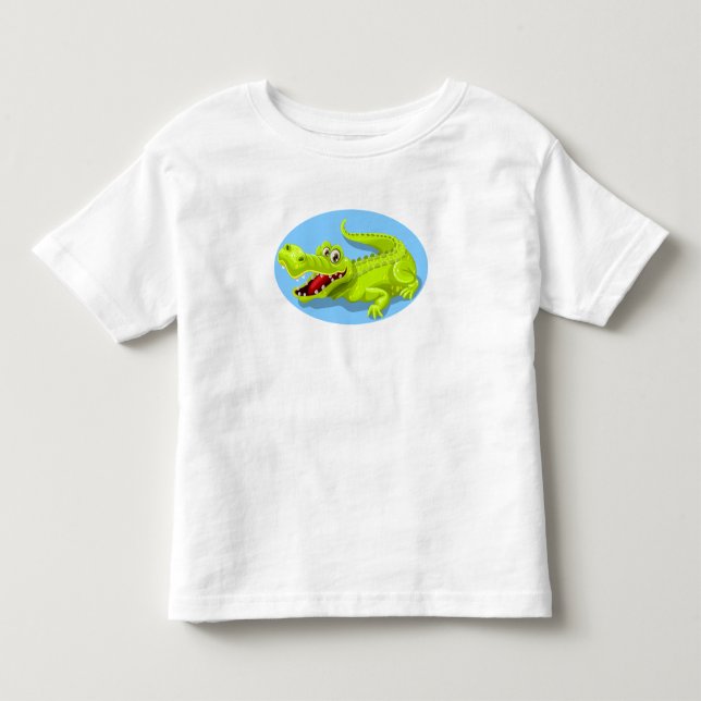 Krokodil Kleinkind T-shirt (Vorderseite)