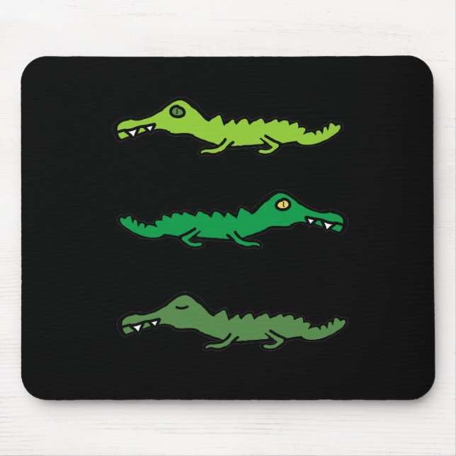 Krokodil Mousepad (Vorne)