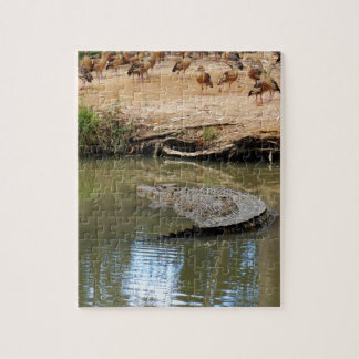 KROKODIL QUEENSLAND AUSTRALIEN PUZZLE