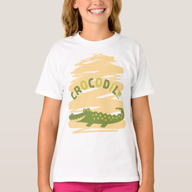 Krokodil T-Shirt (Vorderseite)
