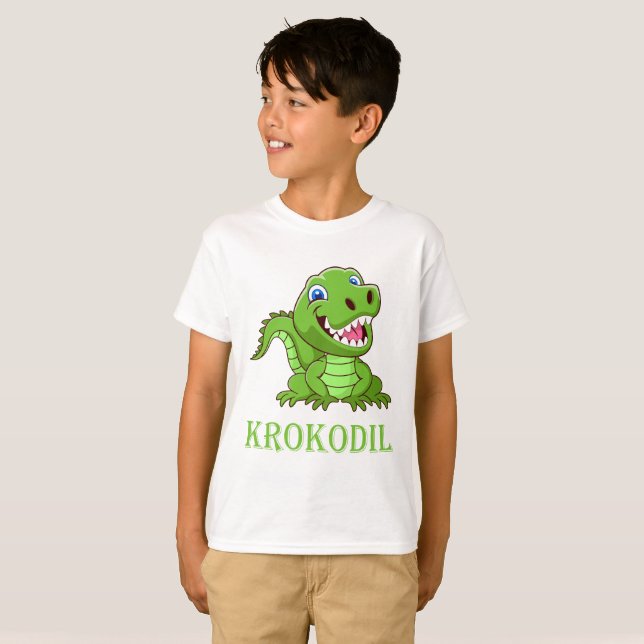 Krokodil T-Shirt (Vorne ganz)