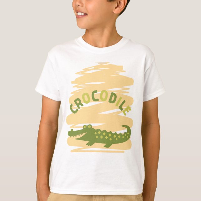 Krokodil T-Shirt (Vorderseite)
