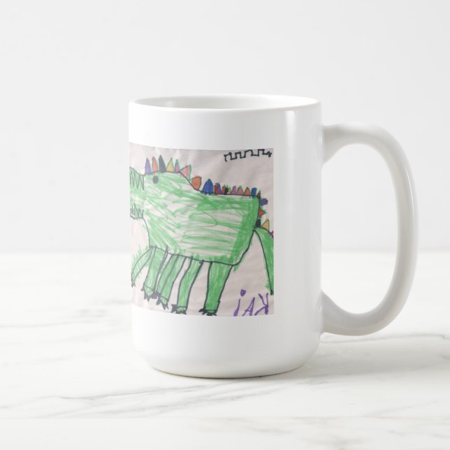 Krokodil-Tasse durch DesginsByKai Kaffeetasse (Rechts)