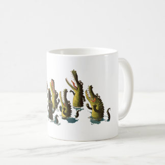 Krokodil-Tasse Geschenk lustig Kaffeetasse