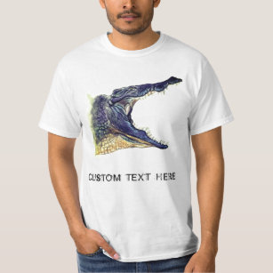 Krokodil - Zeichn von Tieren - Text hinzufügen / N T-Shirt