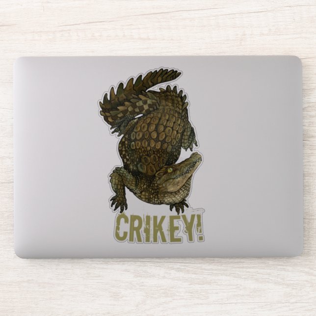 Krokodile Crikey! Aufkleber (Computer)