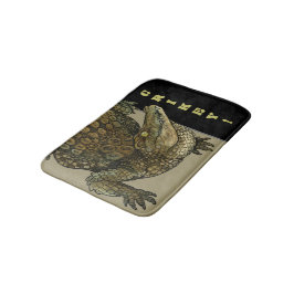 Krokodile Crikey! Badematte