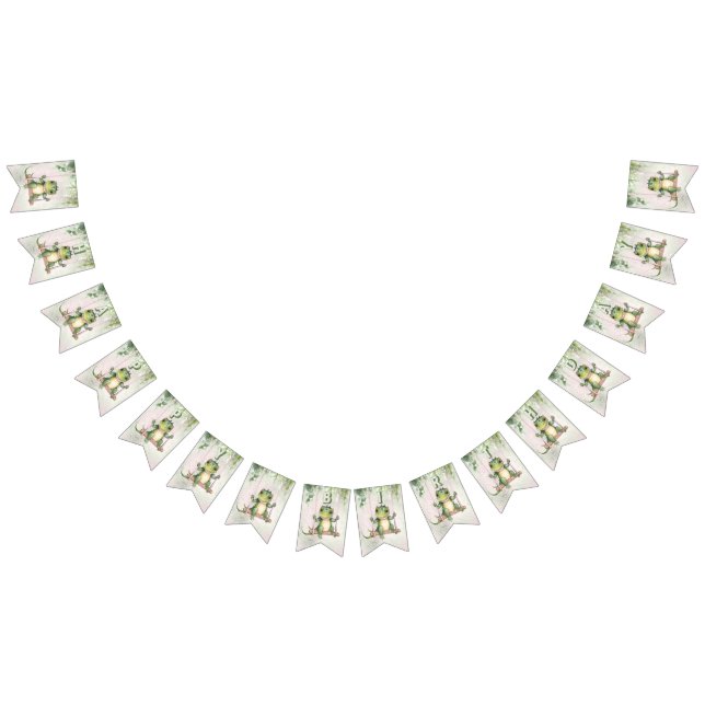 Krokodile-Jagdflagge Wimpelkette (Alle)