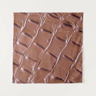 Krokodile Leder texturiert Hintergrund abstract, a Wandteppich