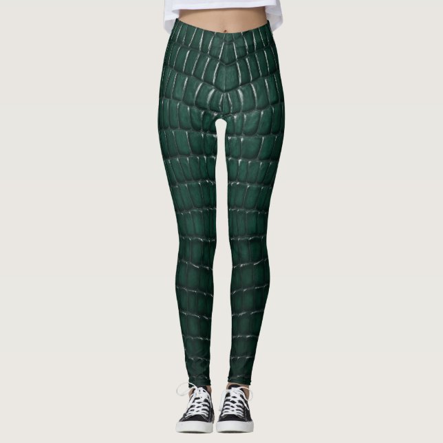 Krokodile Leggings (Vorderseite)