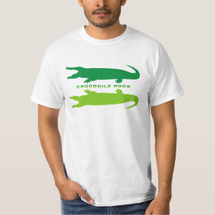 Krokodile-Reflektion (grün) T-Shirt