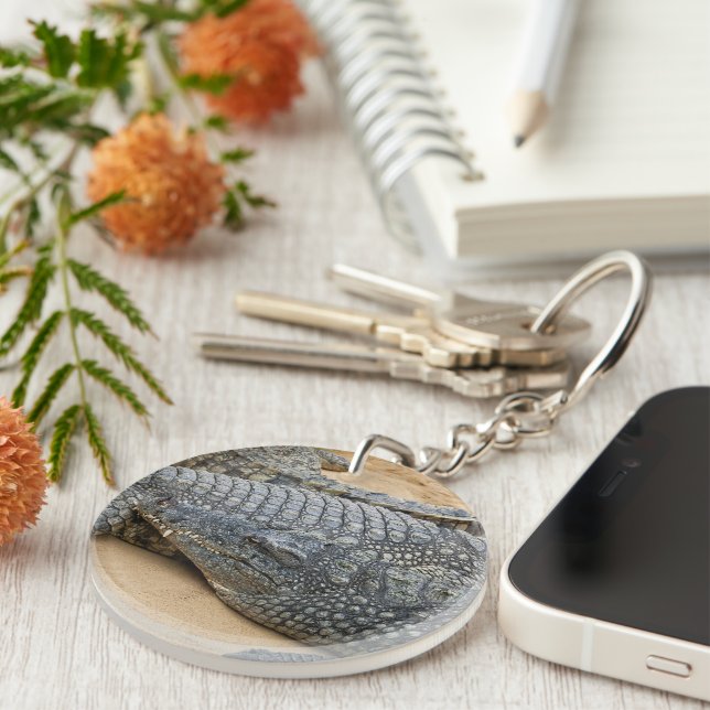 Krokodile Schlüsselanhänger (Vorderseite rechts)