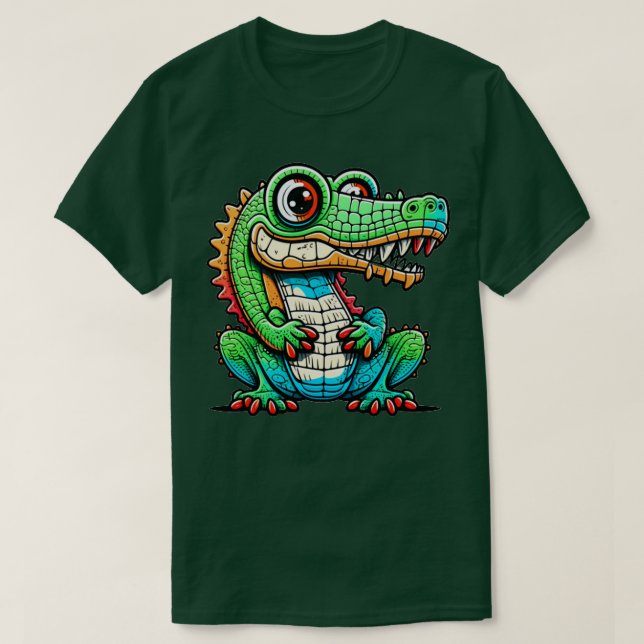 Krokodile T-Shirt (Design vorne)