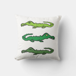 Krokodile und Alligatoren Kissen