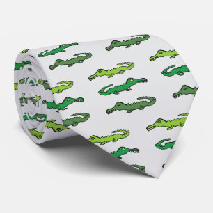 Krokodile und Alligatoren Krawatte