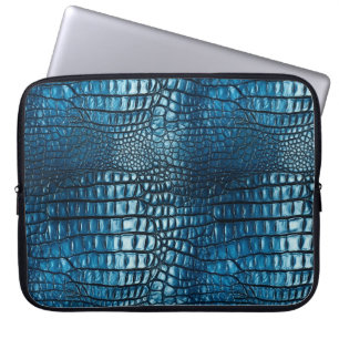 Krokodilleder-Druck Laptop-Hülle 15" Laptopschutzhülle