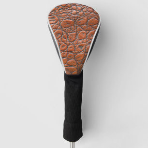 Krokodilleder-Fake-Look Golf Headcover