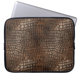 Krokodilmuster Laptop Hülle 15" Laptopschutzhülle