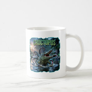 Kroktopus Fotografischer Combo Kreatur Witzig Kaffeetasse