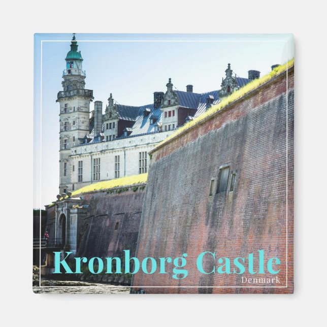 Kronborg Denmark Souvenir Magnet (Vorne)