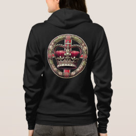 Krone 3 Frauenhund Hoodie
