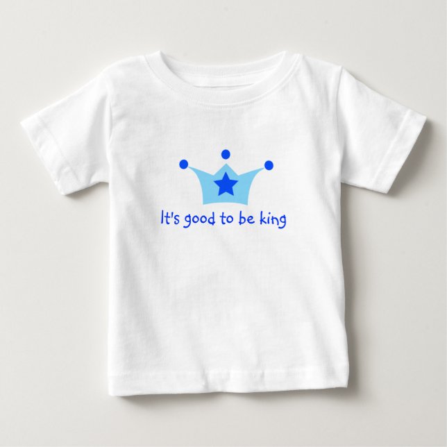 Krone Baby T-shirt (Vorderseite)
