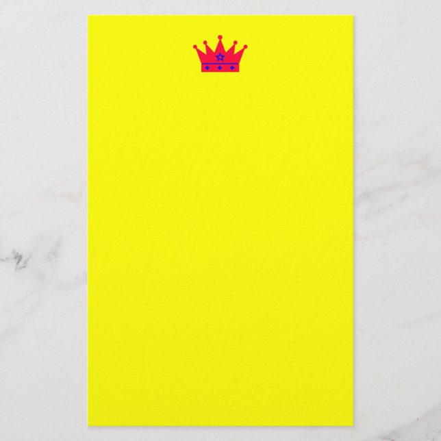 Krone Briefpapier (Vorderseite)