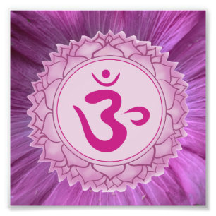 Krone chakra Foto-Papier (Satin) Fotodruck