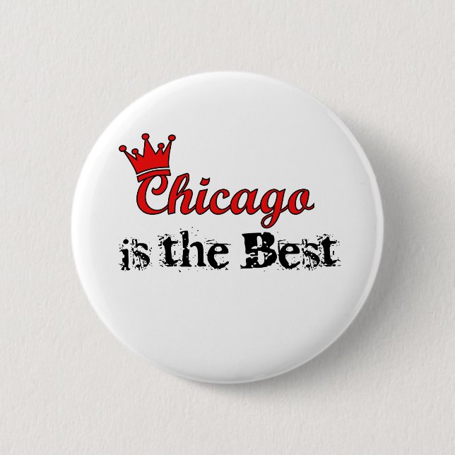 Krone Chicago Button (Vorderseite)