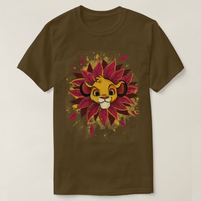Krone der Blätter T-Shirt (Design vorne)