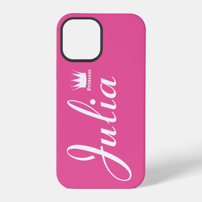 Krone der Prinzessin iPhone Hülle (Rückseite)