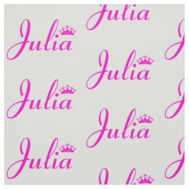 Krone der Prinzessin Stoff (Muster)