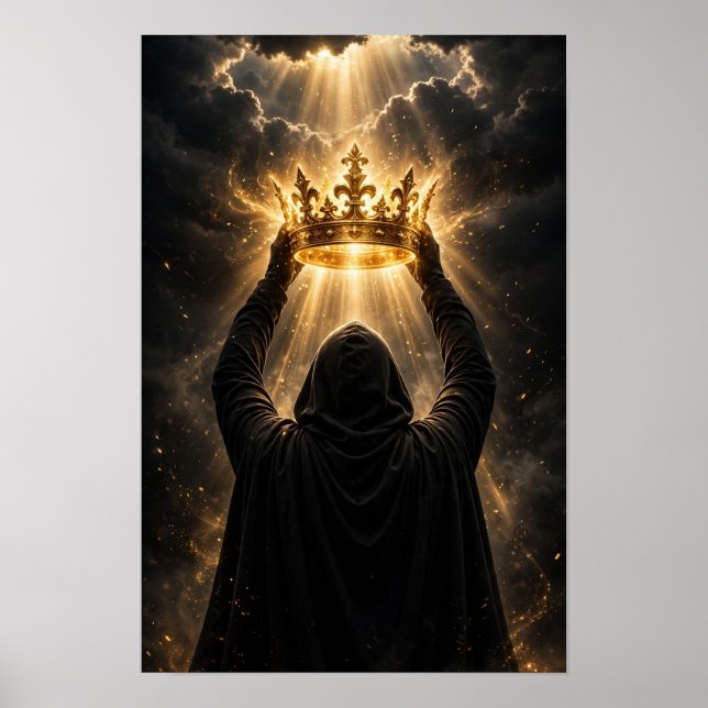 Kröne dich selbst poster (Vorne)