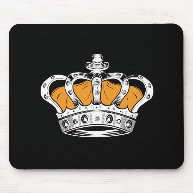 Krone - gelb mousepad (Vorne)