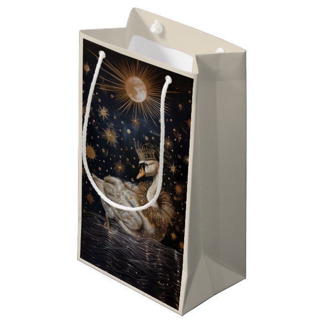 Krone - Geschenktasche Kleine Geschenktüte (Vorderseite Schrägansicht)