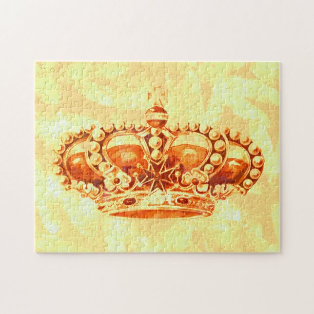 Krone in Gold Puzzle (Horizontal)