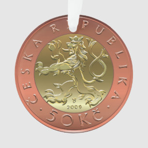 Krone-Ornament der Tschechoslowakei Ornament