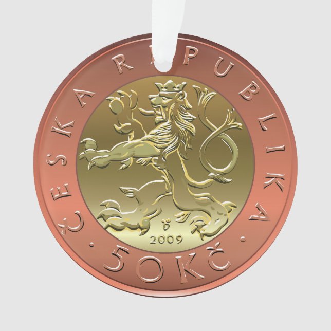 Krone-Ornament der Tschechoslowakei Ornament (Vorderseite)