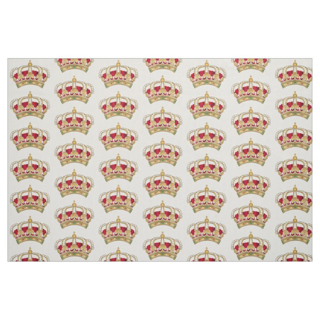 Krone Stoff (Fat Quarter (45,7 x 55,9 cm))
