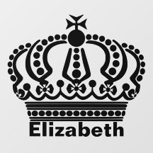 Krone und Personalisierte Bezeichnung