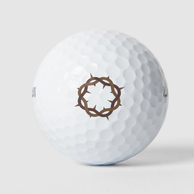 Krone von Thorns Golfball (Vorderseite)