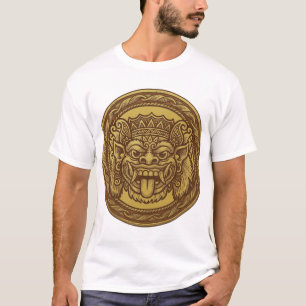 Kronen-Barong-Medaille T-Shirt