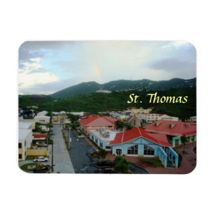 Kronen-Bucht St Thomas, USVI Prämien-Magnet Magnet